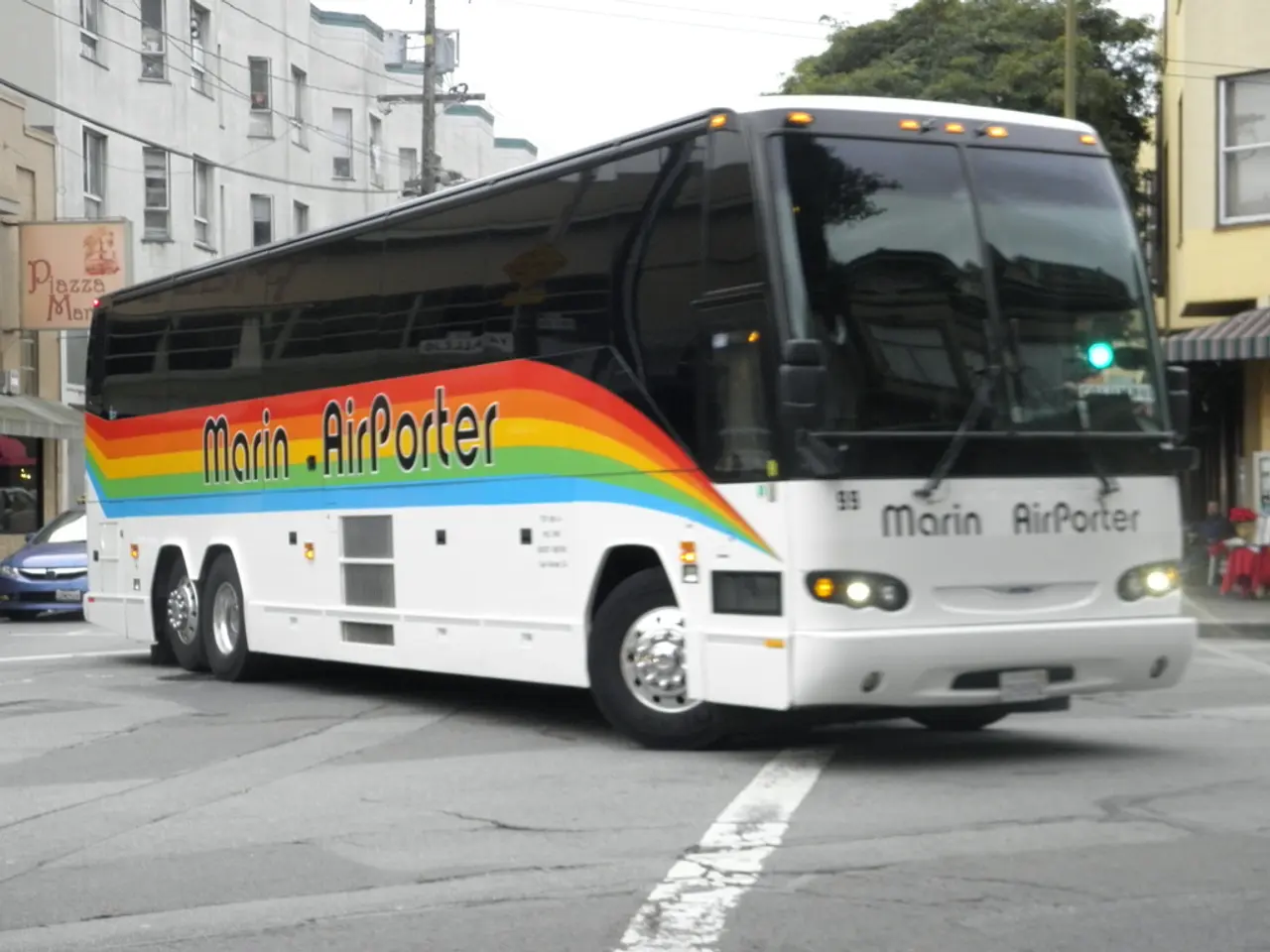 Increased bus traffic and additional travelers