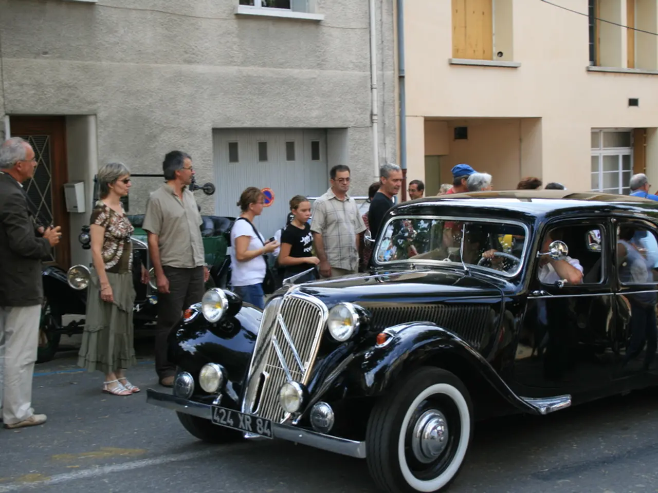 Street Completely Barricaded on Frankenstraße in Langenzen