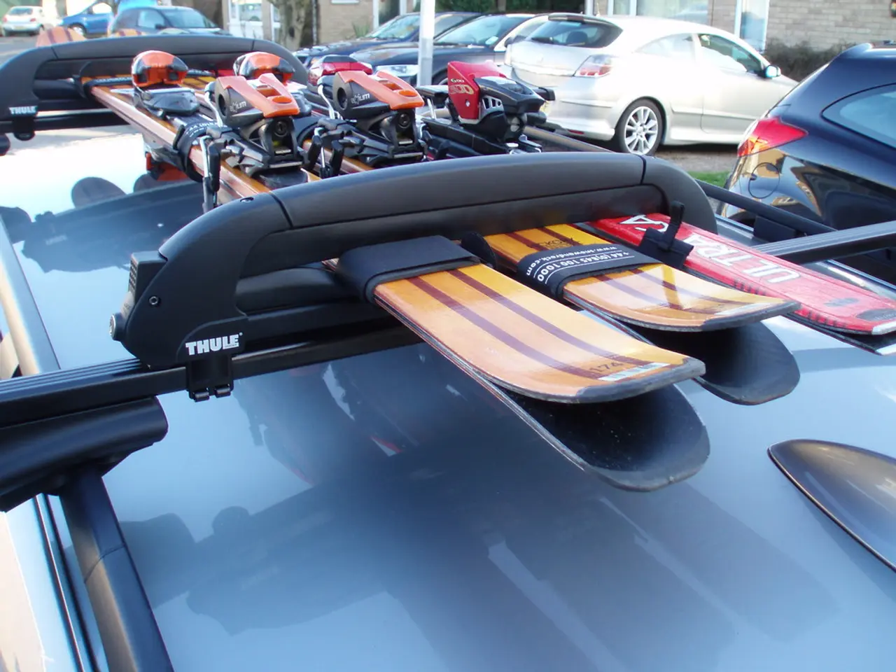 Experience the thrill of a Range Rover Sport taking on a downhill ski slope, featured in a video...