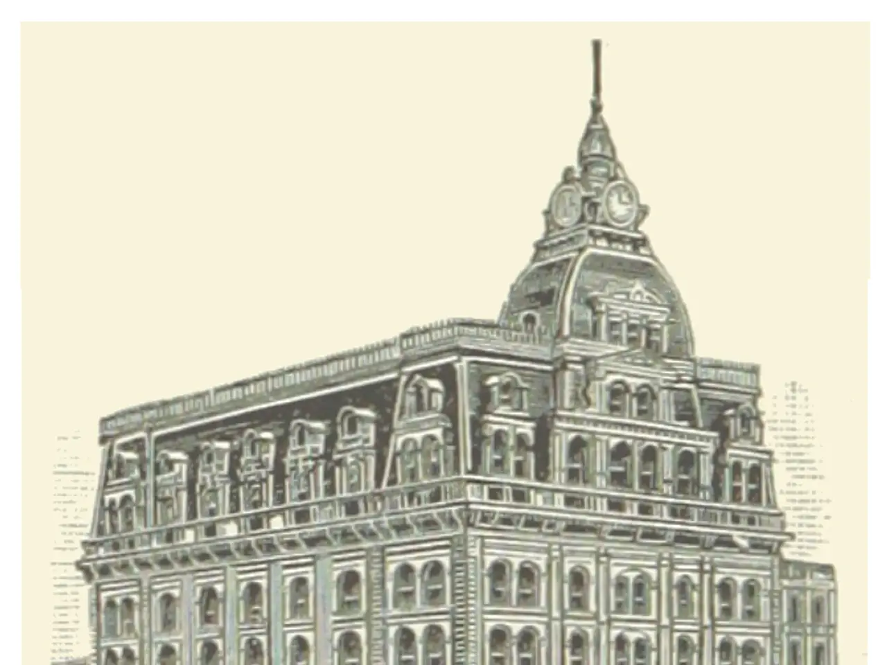 The image shows a poster of the New York Mutual Life Insurance Co., New York General Agency, with a...