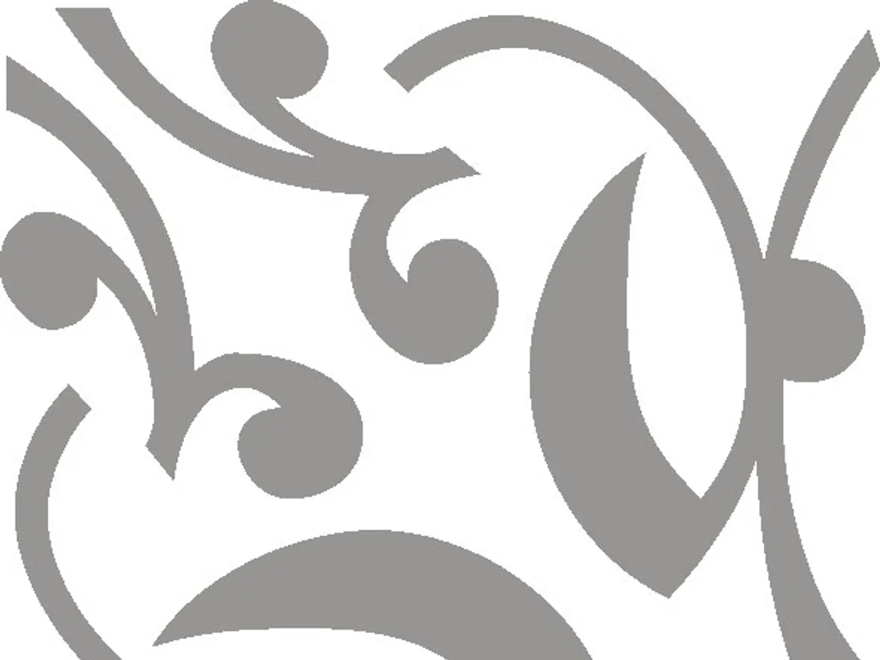 The image shows a black and white logo with a stylized flower in the center, which is the logo for...