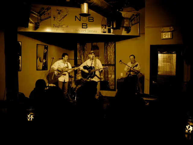 Monthly performances of The Doors help alleviate financial troubles for the UK band Field Music;...