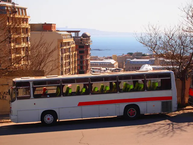 Disrupted bus traffic due to a burst water main