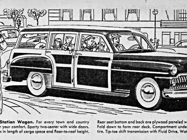 In the picture I can see some diagrams in which we can see some people and vehicles, some text on...