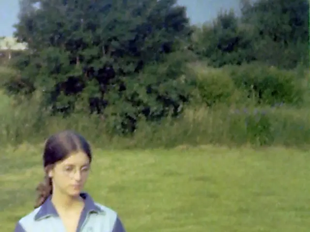 In this image we can see children standing on the ground. In the background there are trees and...