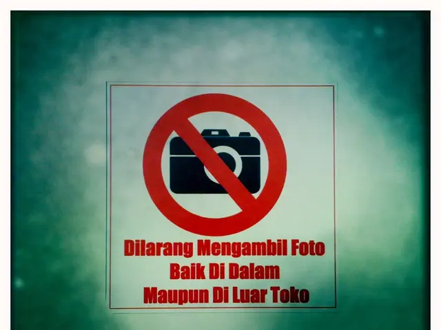 In this image I can see some text written it. I can also a picture of the camera.