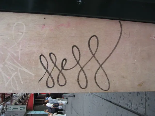 In the image we can see there is a wooden board and there are people standing on the ground. Behind...