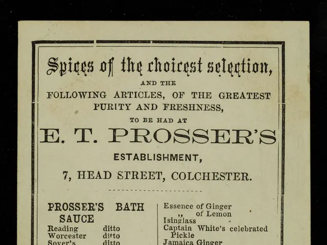 The image shows a black background with a paper in the center featuring text that reads "spices of...