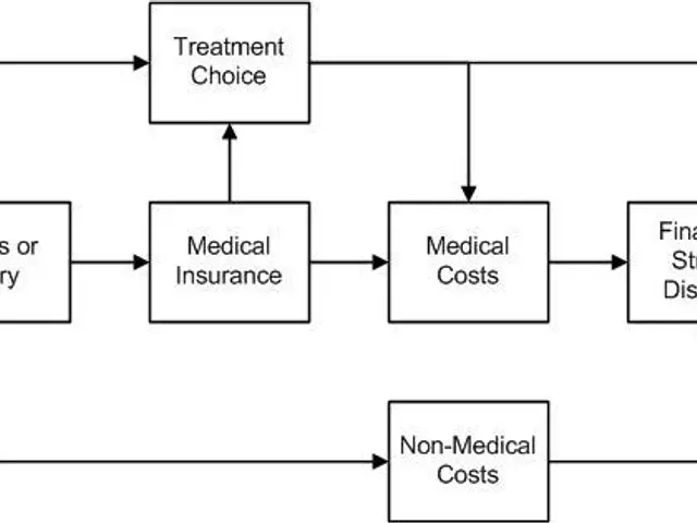 The image shows a flowchart diagram depicting the different types of medical costs associated with...