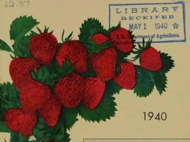 The image shows a book titled "J.H. Shivers Plant Farms Catalog and Planting Guide 1940" with a...