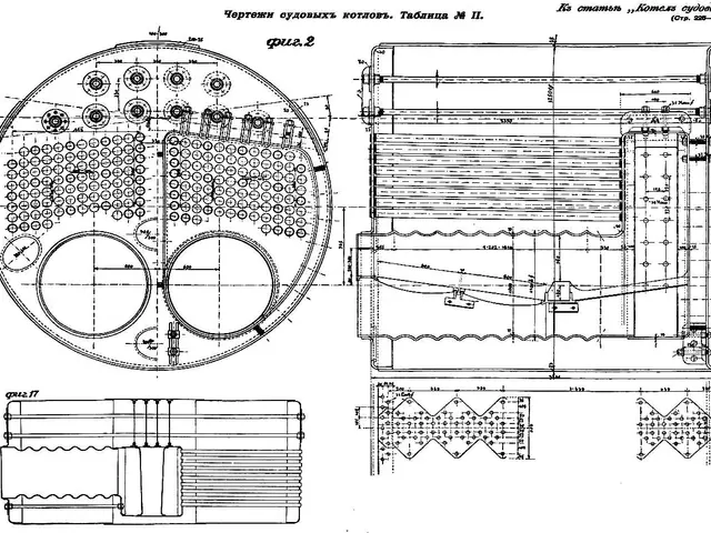 The image shows a drawing of a machine with a lot of wires and text written on it. The text reads...