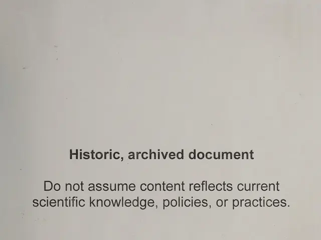 The image shows a piece of paper with text on it that reads "Do not assume content reflects current...