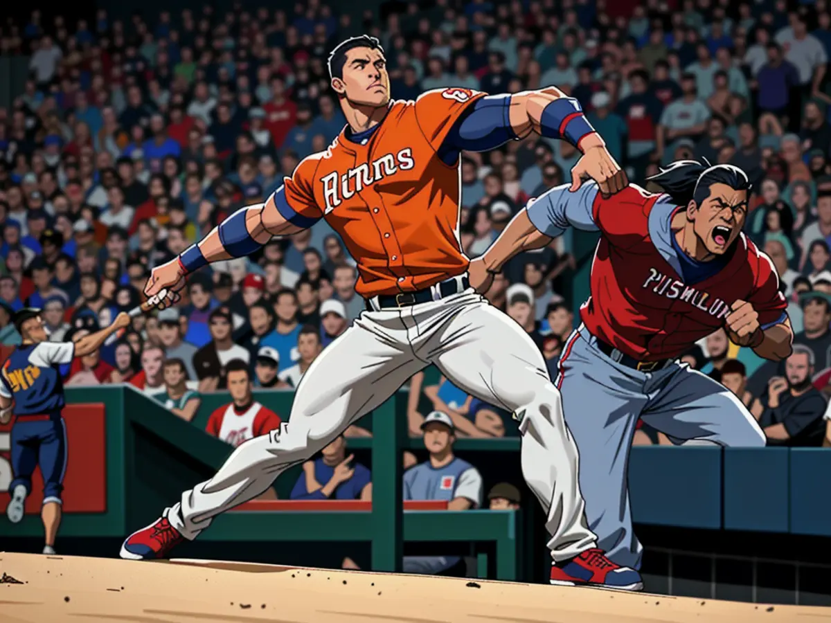 Title: The World Series Showdown - Astros vs. Phillies in Game Five