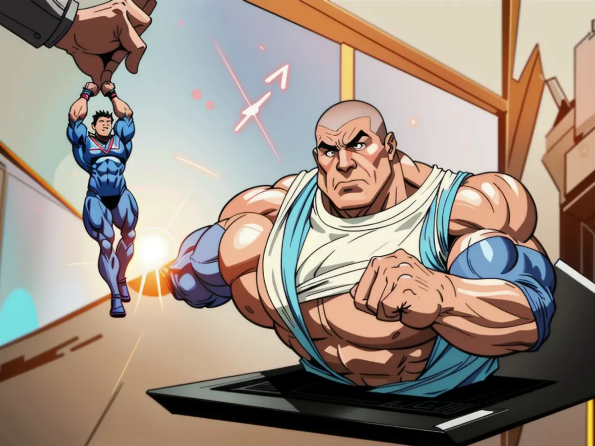 In a digital realm, you'll often find a captivating spectacle: a holographic display, casting AI...