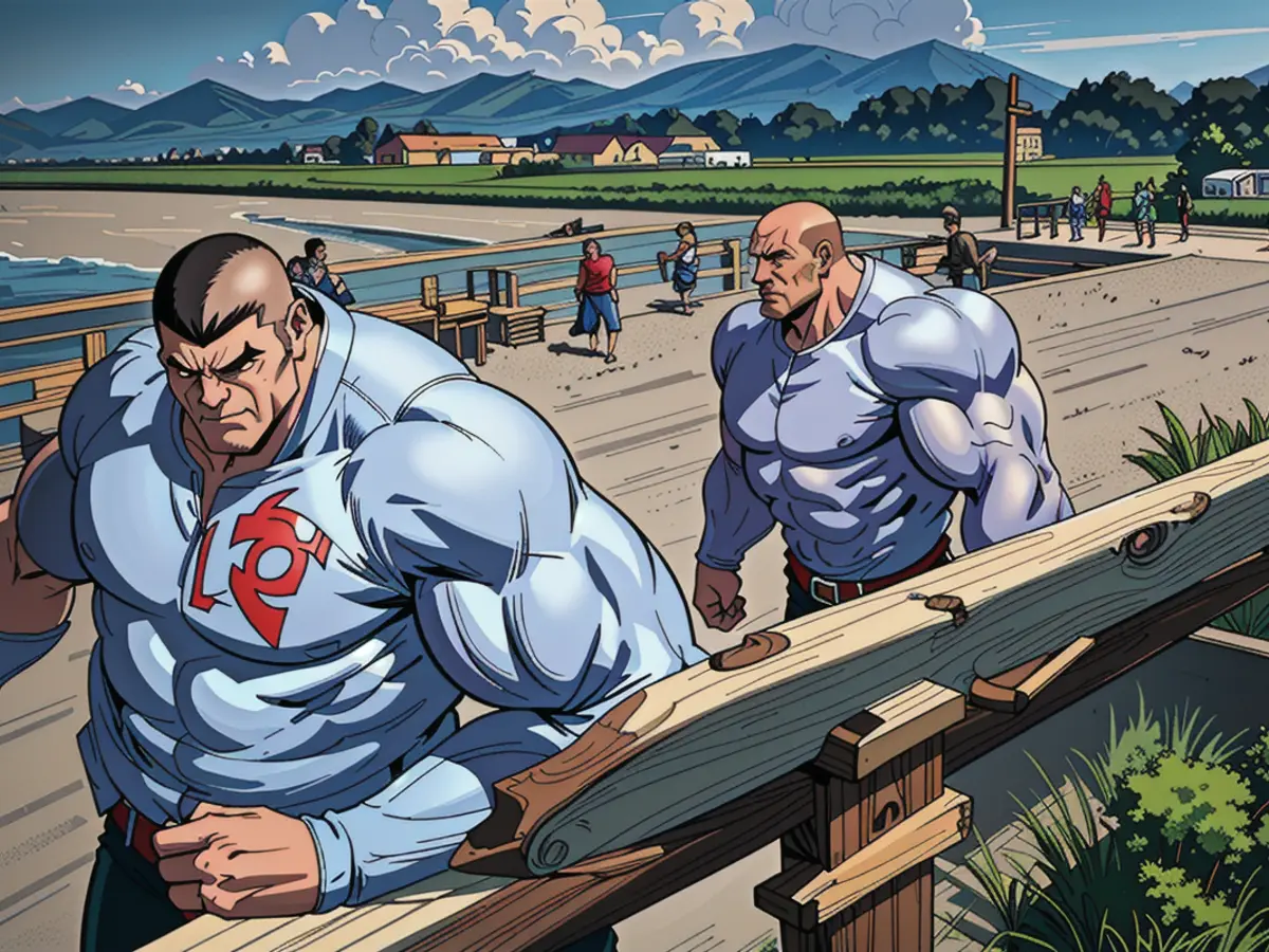 Northvolt Battery Factory Construction Site near Heide (archive image) - depicts construction...